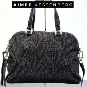 SOLD // Aimee Kestenberg All For Love Convertible Black Shoulder Bag